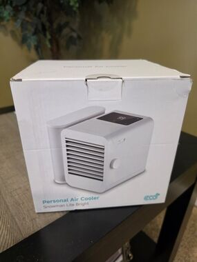 Personal Air Cooler Snowman Lite Bright - White